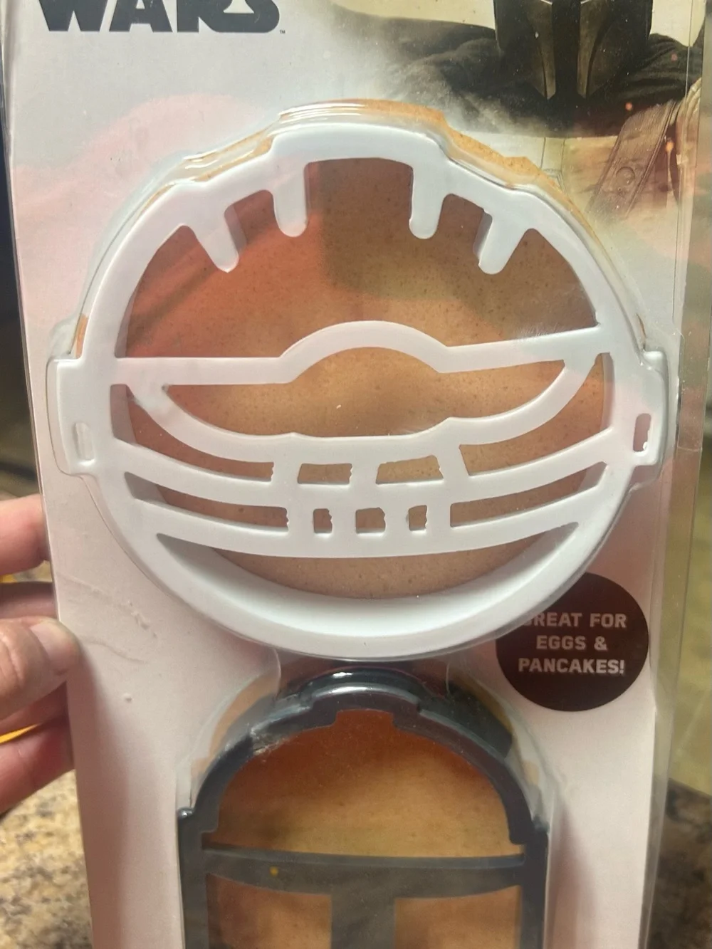 Star Wars—The Mandalorian Pancake or Egg Molds—New